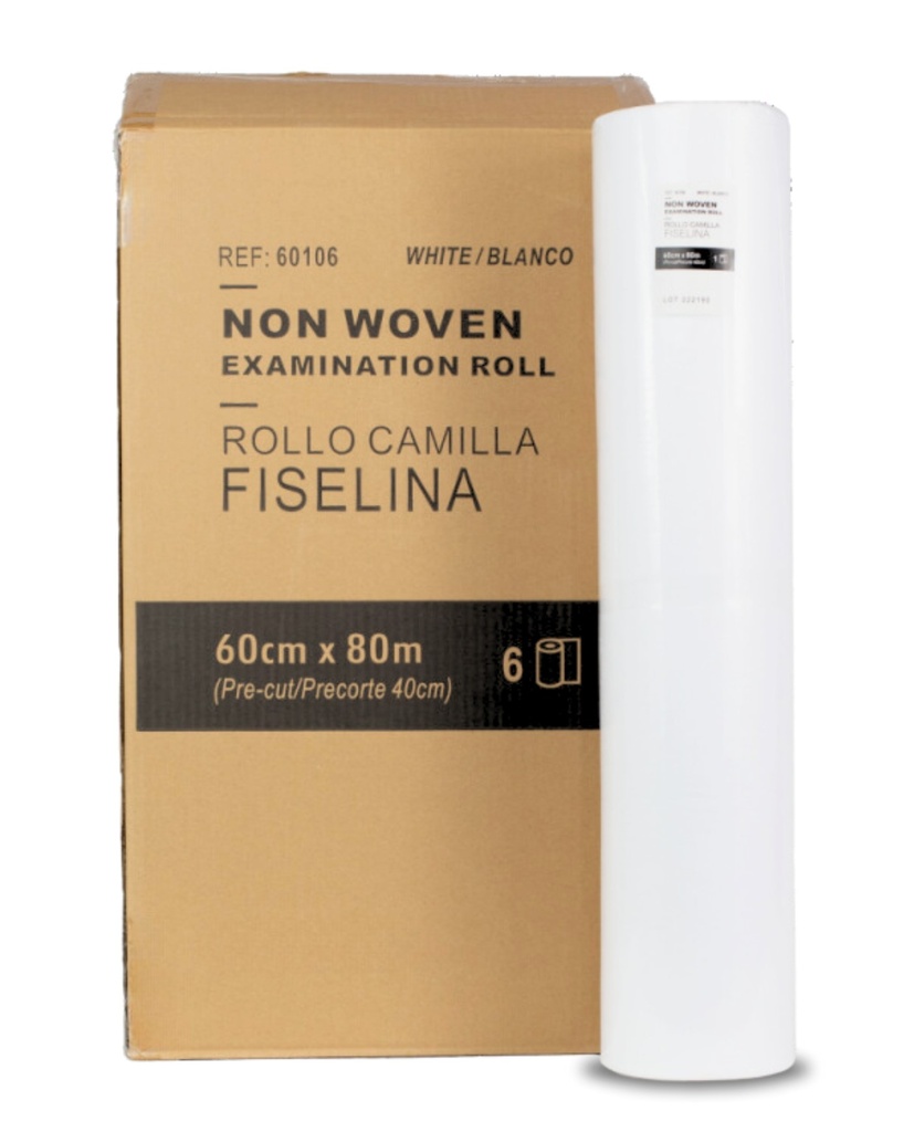 Caja 6 rollos de Papel de Camilla Fiselina (Polipropileno)