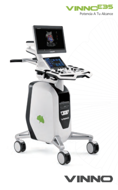 Ecógrafo Vinno E35: Diseño elegante y moderno para las demandas más exigentes