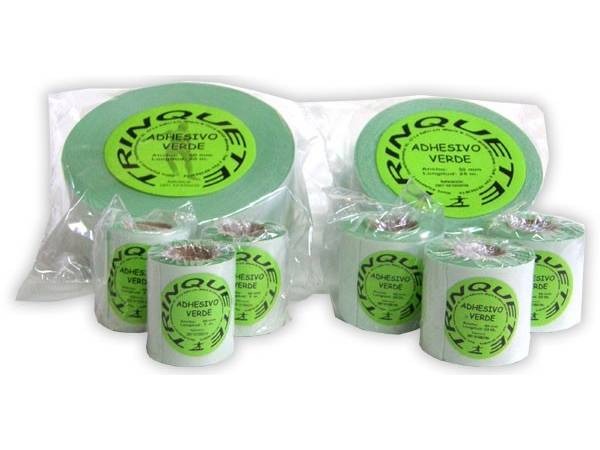[766] Adhesivo verde doble cara 5 cm x 10 m Trinquete