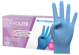 [4660] Guantes De Nitrilo TALLA S (Caja 100 uds)