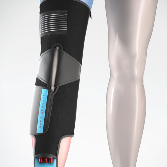 [4685] Game Ready Banda de Rodilla Articulada
