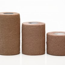 [4740x12] Caja 12 uds. cohesiva NT Marrón 10 cm x 4.5 mt   