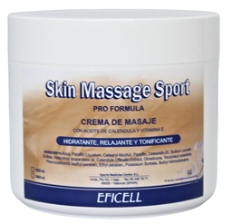 [603] Skin Massage Sport - Crema De Masaje Neutra EFICELL 500ml