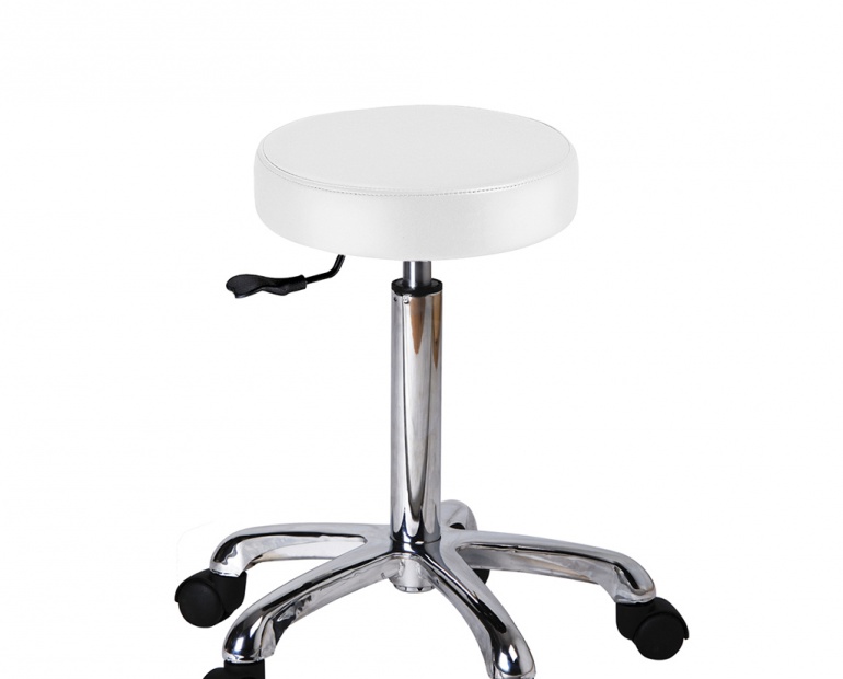 [5503] Taburete médico base cromada fast