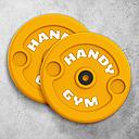 [HG2020P002] HandyGym Discos Inerciales Amarillos