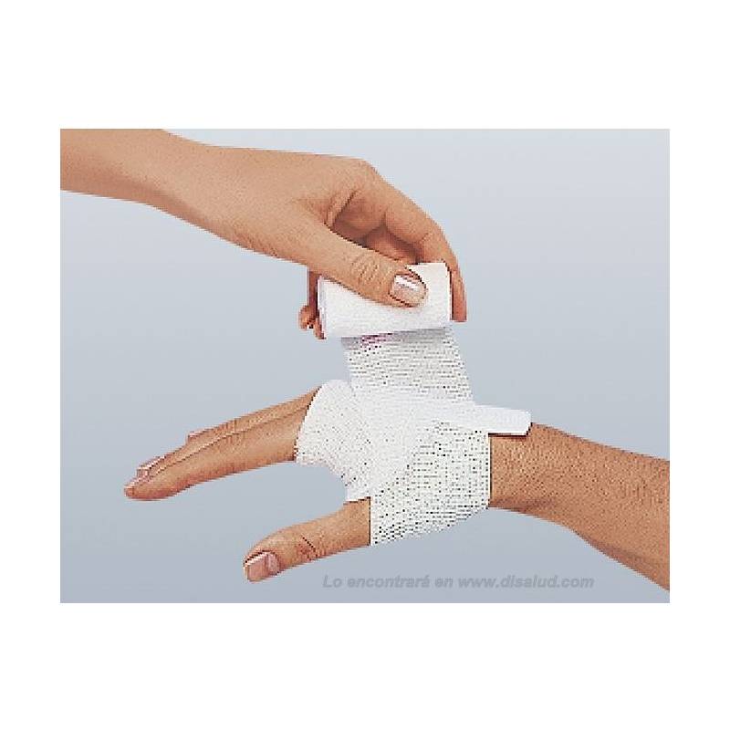 [6115] Elastomull 6 cm x 4 mt Venda de gasa elástica con elevado contenido en algodón sin látex (Caja 20 uds)