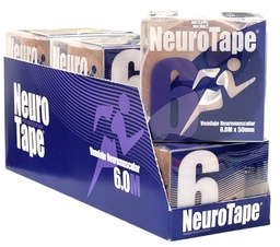 [1985x6] Pack 6 uds Neurotape 5cm X 6 METROS - Color BEIGE Vendaje Neuromuscular 