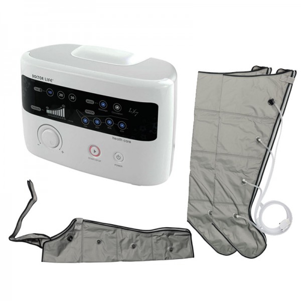 [6353] Presoterapia New Farma Press 2 con 2 Fundas de Pierna + 1 Funda de brazo o Faja Abdominal